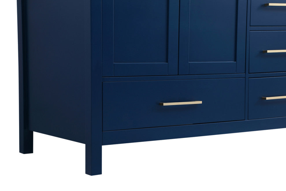 Isabel Blue 42" Single Sink Bathroom Vanity
