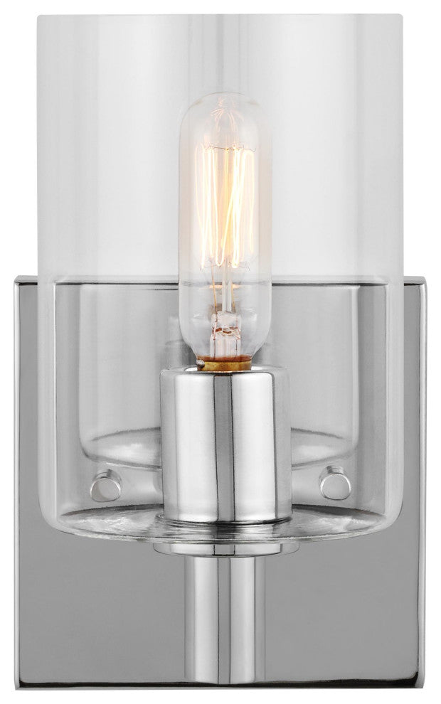 Fullton One Light Wall / Bath Sconce, Chrome