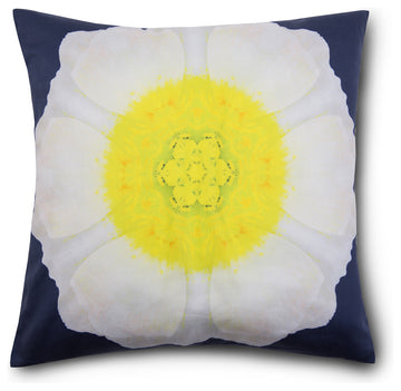 Marseille Foil Print Decorative Pillow