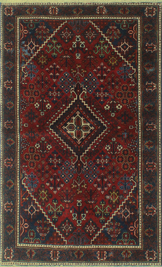 Fine Vintage Distressed Ariannie Red Rug