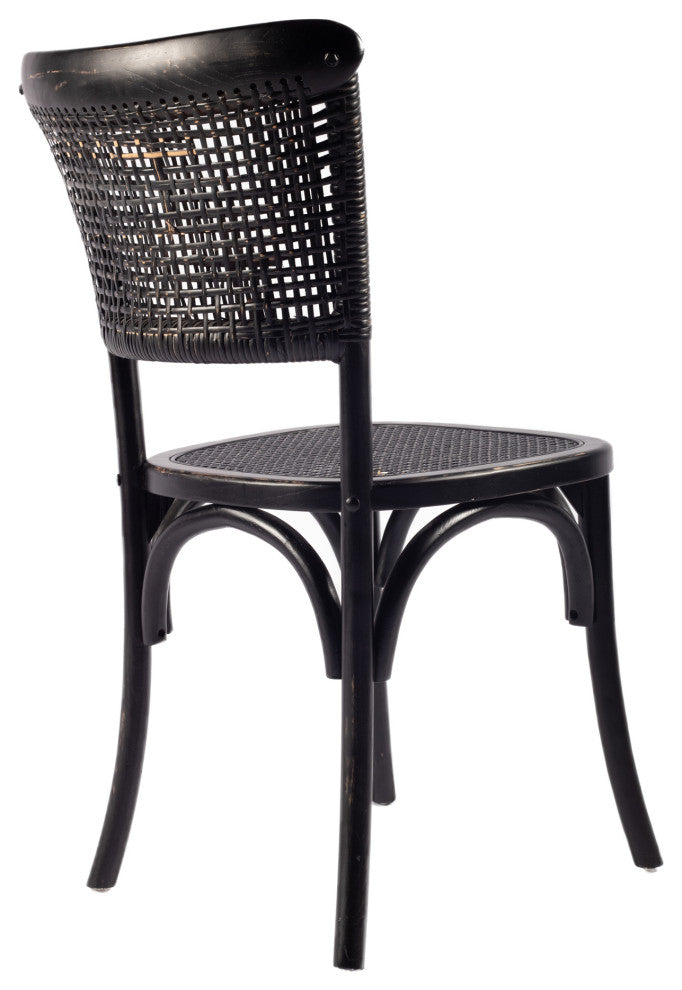 Rustic Churchill Dining Chair Antique Black - M2 - Black