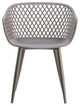 Piazza Outdoor Chair Gray, Set of 2