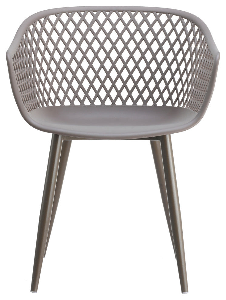 Piazza Outdoor Chair Gray, Set of 2