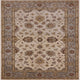 Ahgly Company Indoor Square Mid-Century Modern Area Rugs, 3' Square