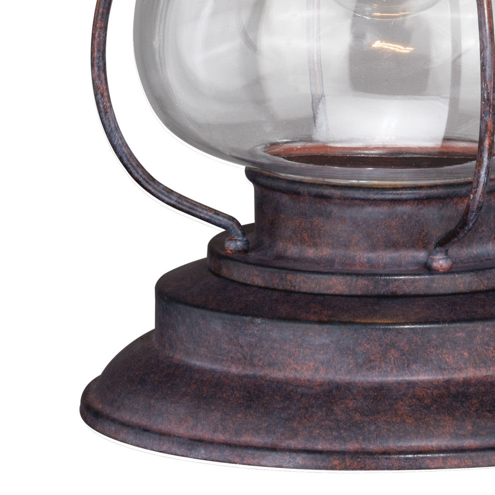Vaxcel Lighting T0219 Dockside 1 Light Mini Pendant - Weathered Patina
