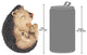 Roly Poly Laughing Hedgehog Statue Small
