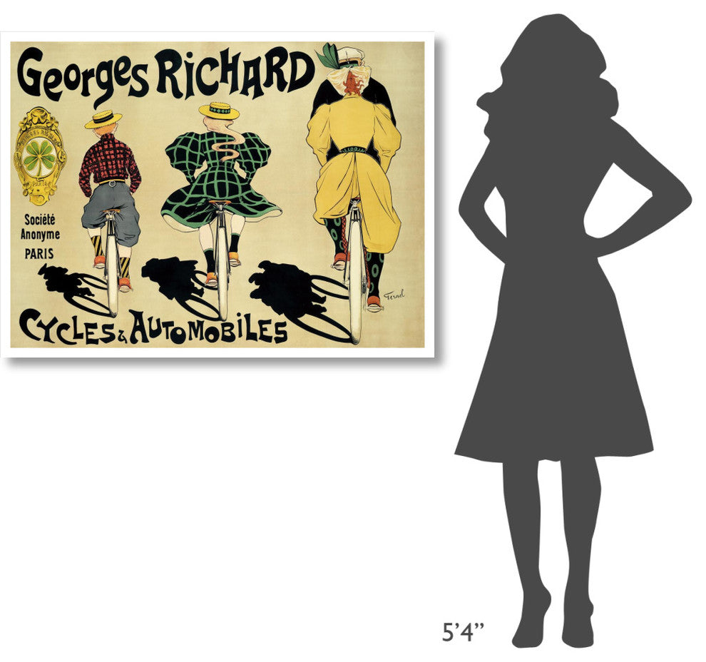 "Georges Richard" Digital Paper Print by Fernand Fernel, 46"x34"