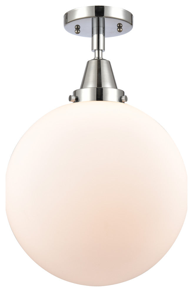 INNOVATIONS LIGHTING 447-1C-PC-G201-12-LED Beacon Flush Mount