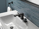 Delta Ara Two Handle Widespread Bathroom Faucet, Matte Black, 3567-BLMPU-DST
