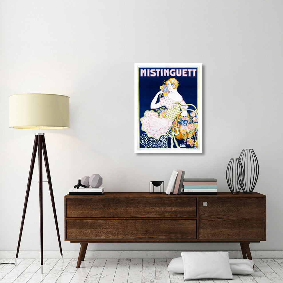 "Mistinguett" Digital Paper Print by Zig, 29"x38"