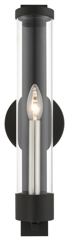 Black Transitional, Versatile, Clean, Modern Classic, Single Sconce