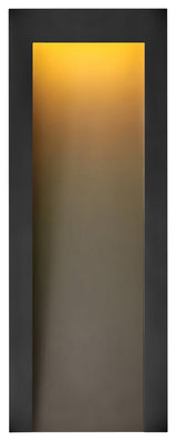 Hinkley Taper Large Wall Mount Lantern, Textured Black