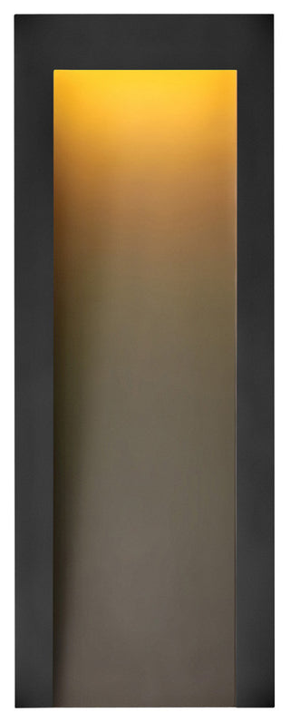 Hinkley Taper Large Wall Mount Lantern, Textured Black