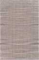 5" x 8" Brown and Beige Toned Jute Area Rug