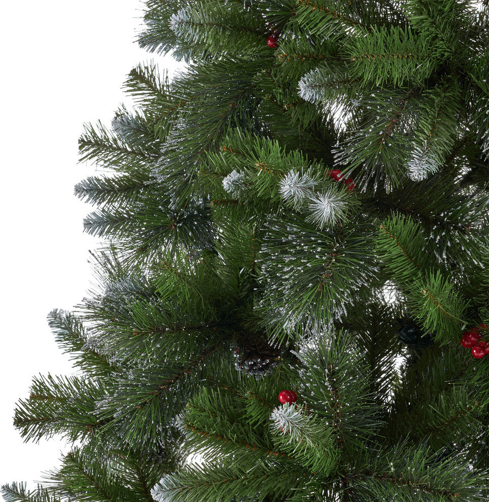 9' Mixed Spruce Artificial Christmas Tree, Unlit