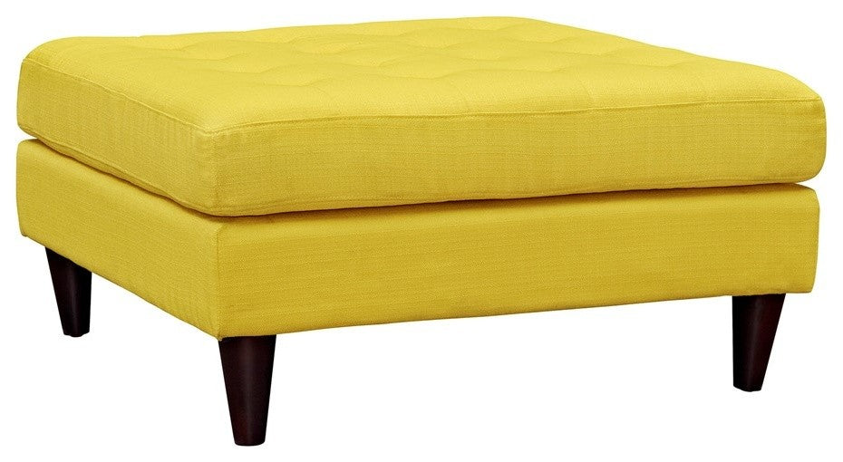 Modern Sunny Empress Upholstered Large Ottoman
