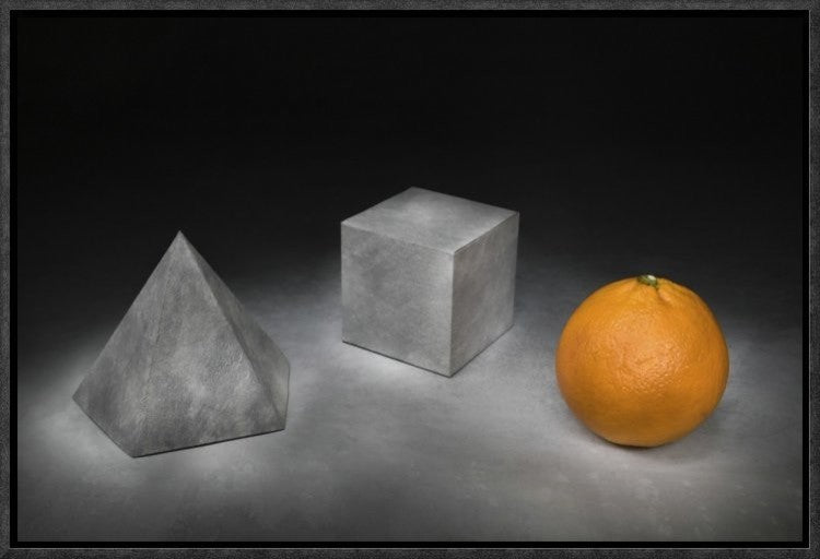 Platonic Solids, 18"x12"