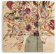 Dan Hobday Art Blooms 1 Wood Wall Mural