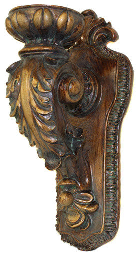 Urban Designs Antique Replica Rusted Wall Sconce Candle Holder