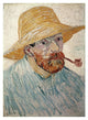 "Self Portrait 1888" Digital Paper Print by Vincent Van Gogh, 24"x32"