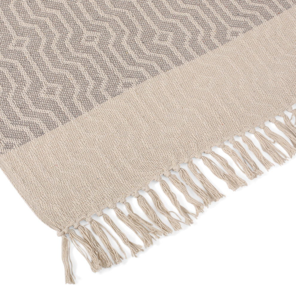 Freda Boho Handcrafted Cotton Throw Blanket