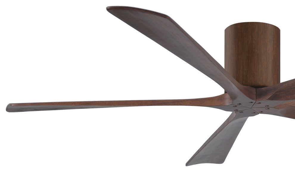 Irene-5H, Ceiling Fan, Walnut Tone Finish/Walnut Blades, 60"