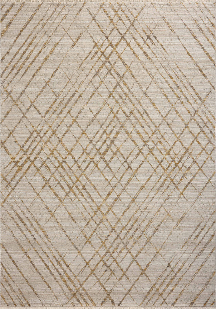 Loloi II Wade Beige / Gold 2''-6" x 10''-0" Runner