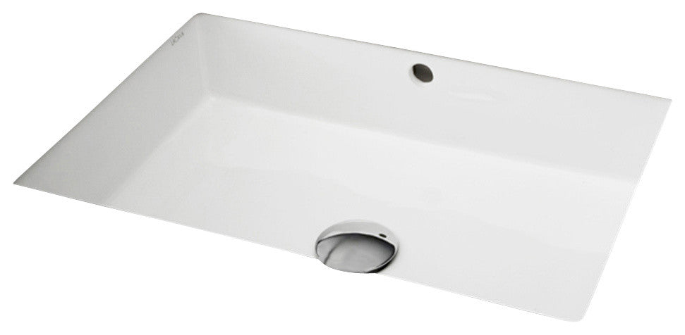 Lacava Cube Collection Lavatory, White