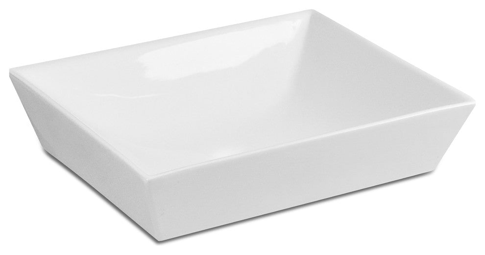 Canto Vessel Lavatory, White, White