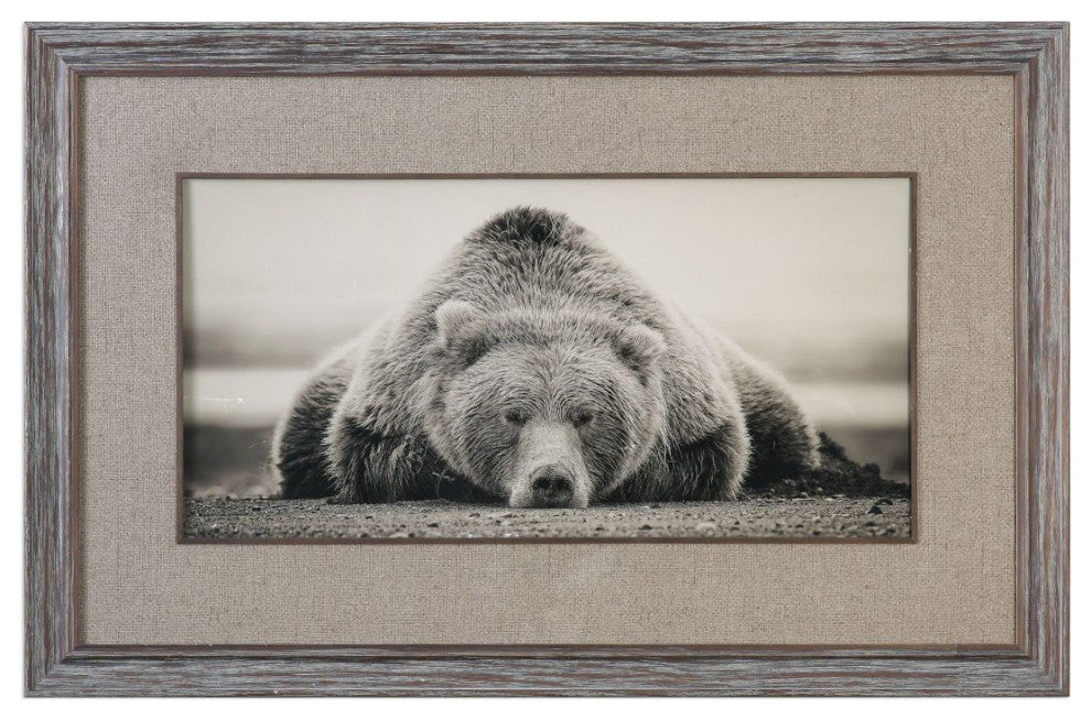 Uttermost Deep Sleep Bear Print