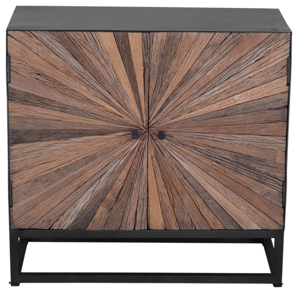 Reclaimed Solid Wood Astral Plains 2 Door Accent Cabinet