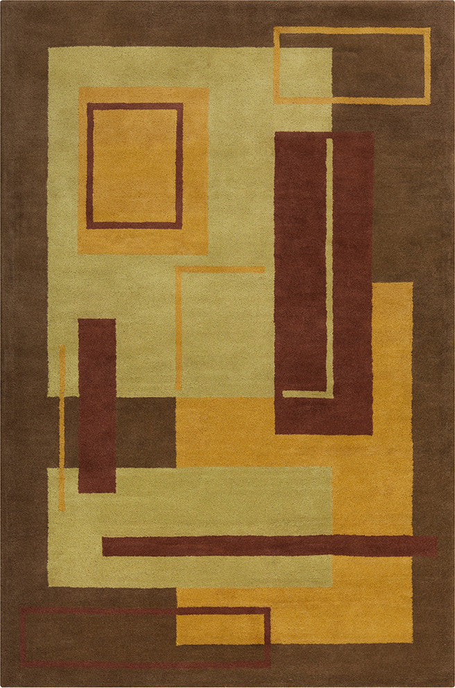 Allie Geometric Contemporary Area Rug