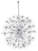 Maxim 39747 Starfire 44"W 40 Light Chandelier - Polished Chrome