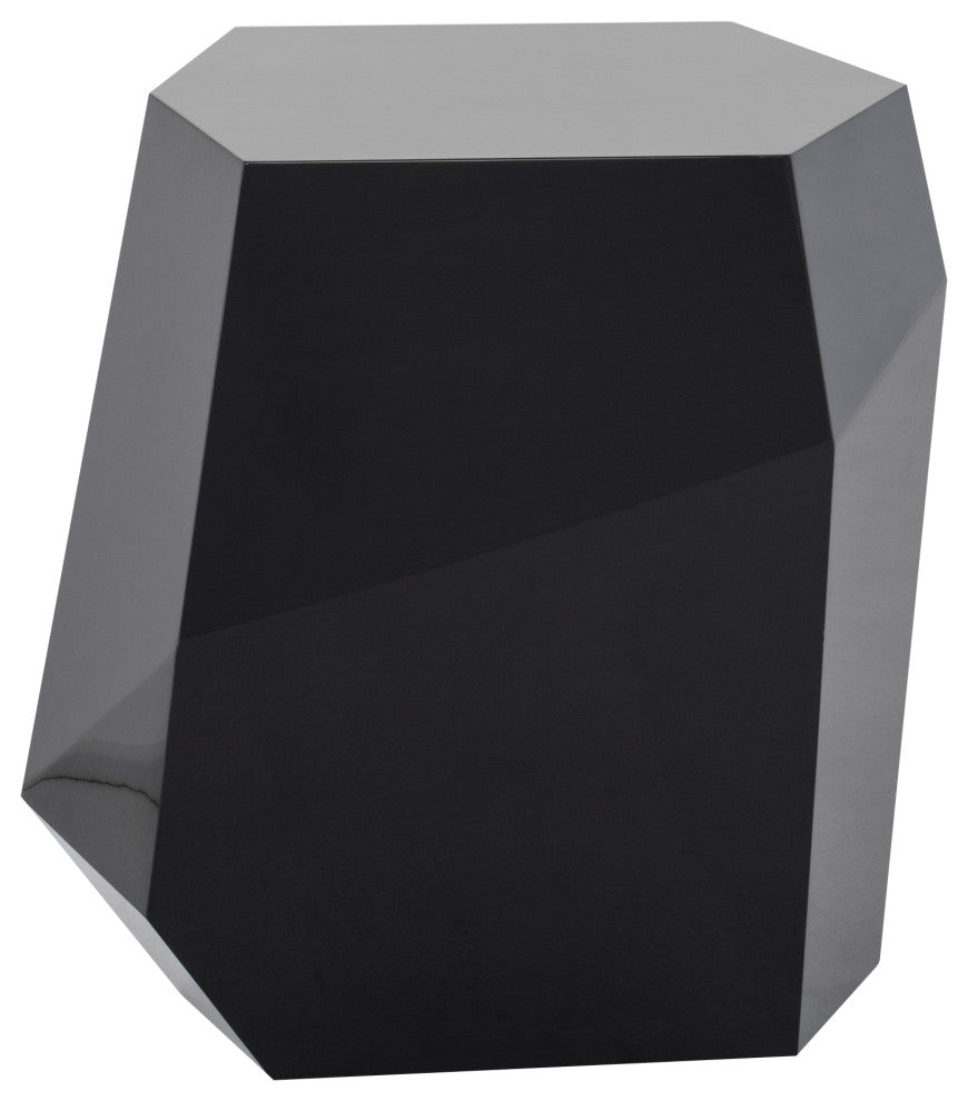 Gio Black Wood Side Table