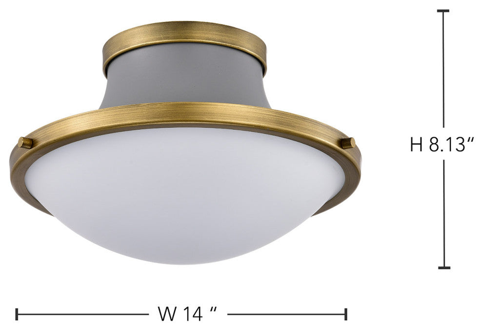 Lafayette 1 Light 14" Flush Mount Fixture