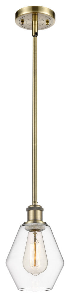 Innovations 516-1S-AB-G652-6 1-Light Mini Pendant, Antique Brass