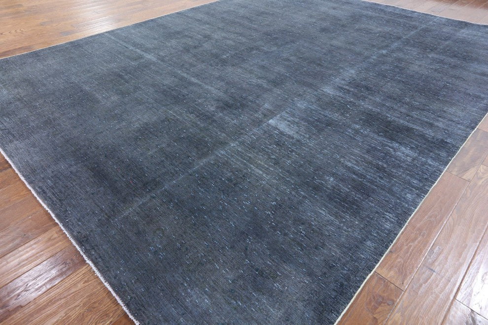 10'x13 Oriental Hand Knotted Overdyed Rug, W2615
