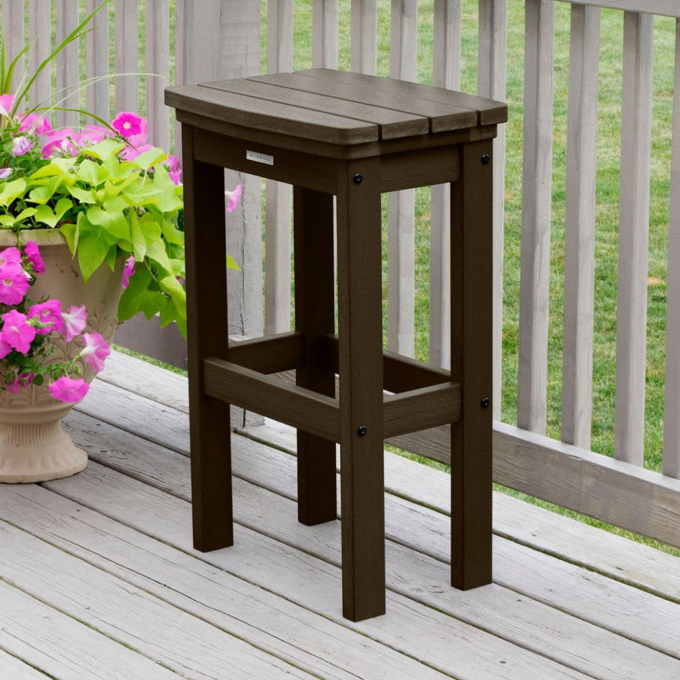 Lehigh 3 Piece Balcony Set, Weathered Acorn, Counter Height