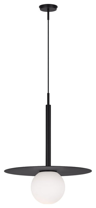 Nodes Large Pendant, Midnight Black