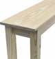 Canvas Collection Unfinished Bench, Unfinished, 48"