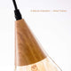 Simplicity Pendant Light, Teardrop Glass Shade, Contemporary Hanging Lamp