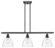 Innovations 516-3I-BK-GBD-752 3 Light Island Light, Matte Black