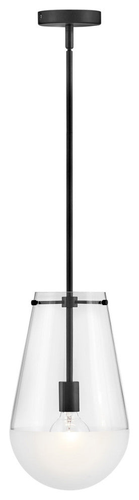 Hinkley Lighting 32087 Beck 9"W Mini Pendant - Lacquered Brass