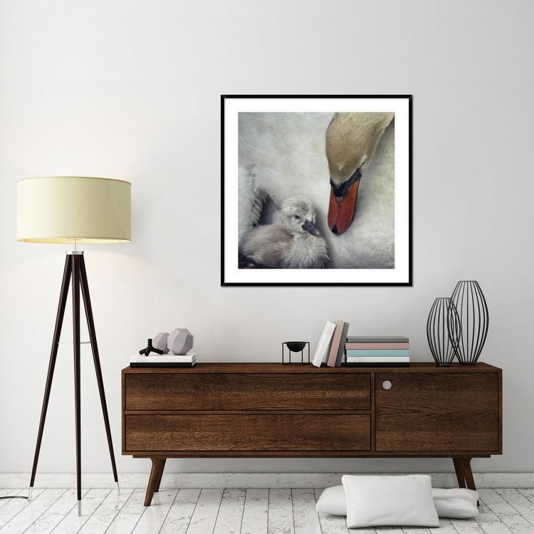 "Close To You" Framed Digital Print by Piet Flour, 44x44"