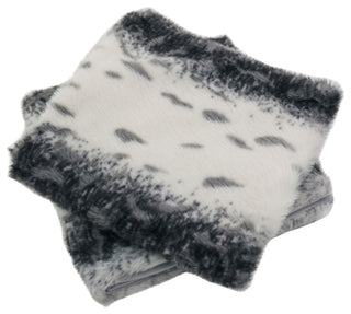 Citraka Faux Fur Pillow Shell Set