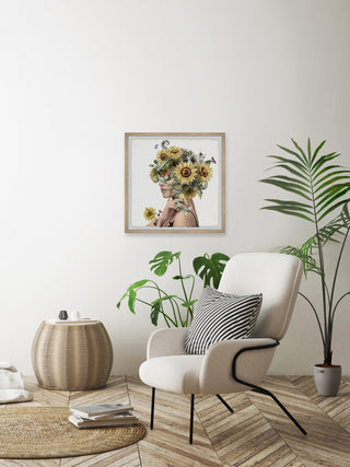 "Really Pretty" Framed Painting Print, 24x24