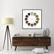 "Tea Time" Framed Digital Print by Wieteke De Kogel, 44x44"