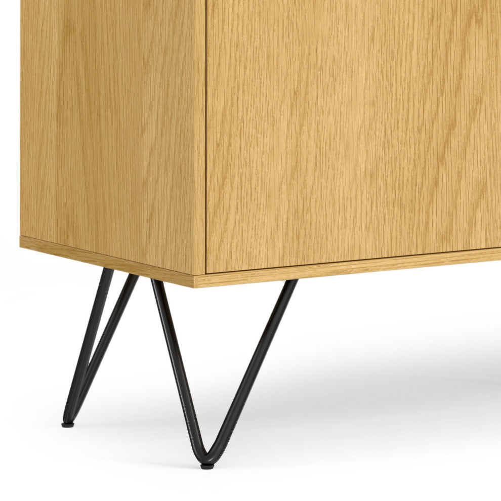 Hunter Sideboard Buffet, Oak Veneer