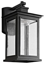 Safavieh Taylen Outdoor Wall Lantern Oil Rubbed Bronze, Black