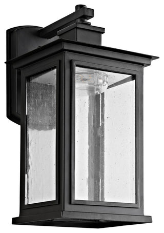 Safavieh Taylen Outdoor Wall Lantern Oil Rubbed Bronze, Black